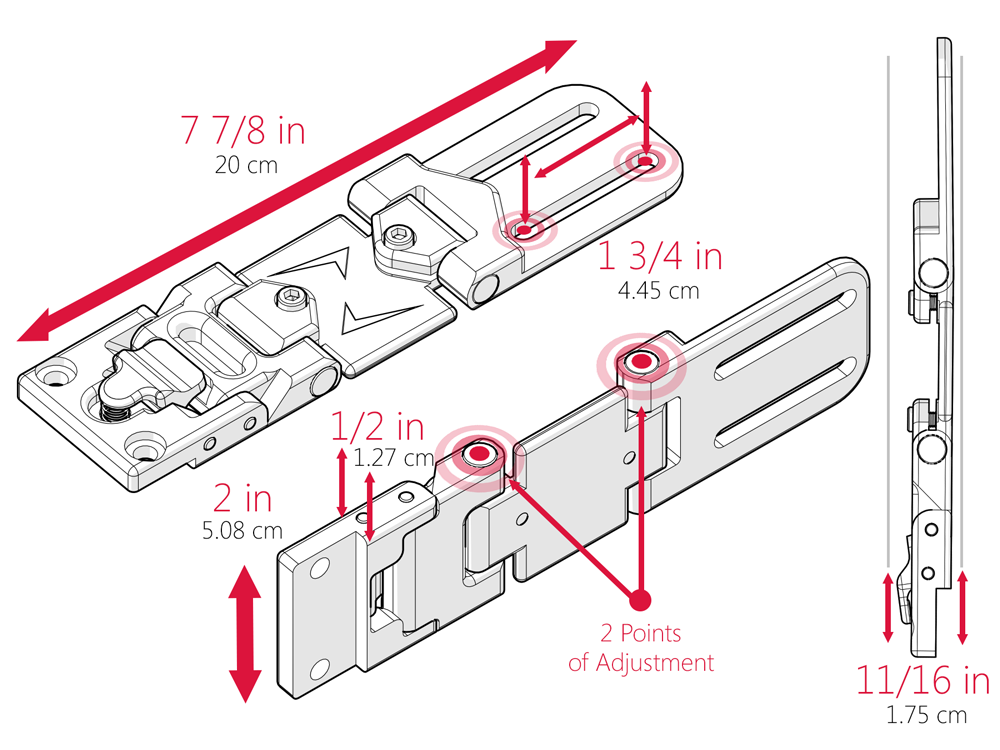 Stealth Pelvic Thin Lateral Hardware Stealth Products, LLC.