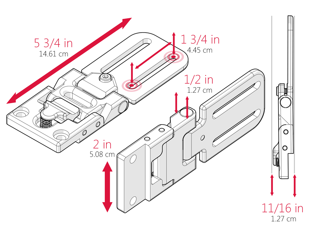 Stealth Pelvic Thin Lateral Hardware Stealth Products, LLC.