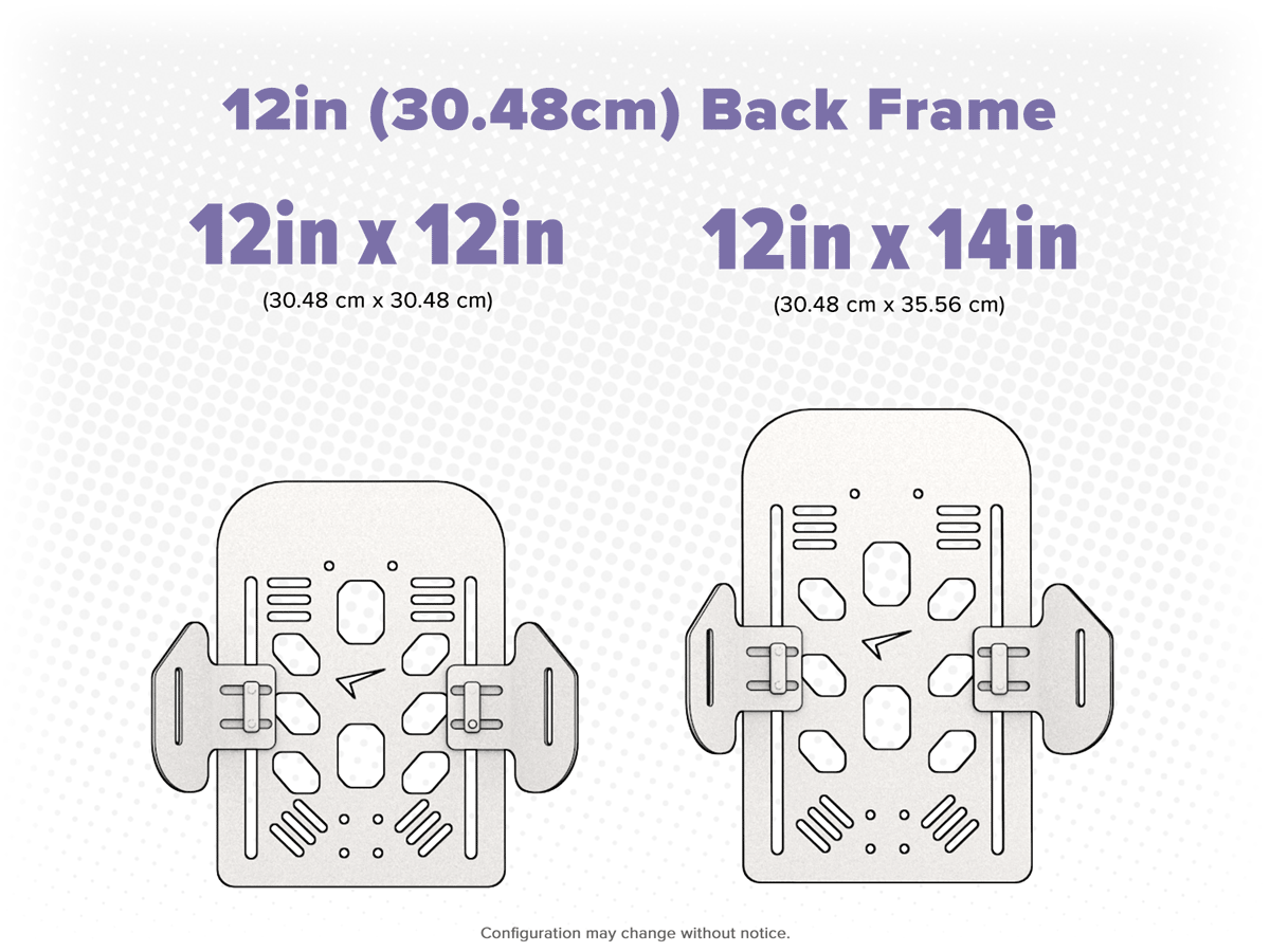 12in Frame Options