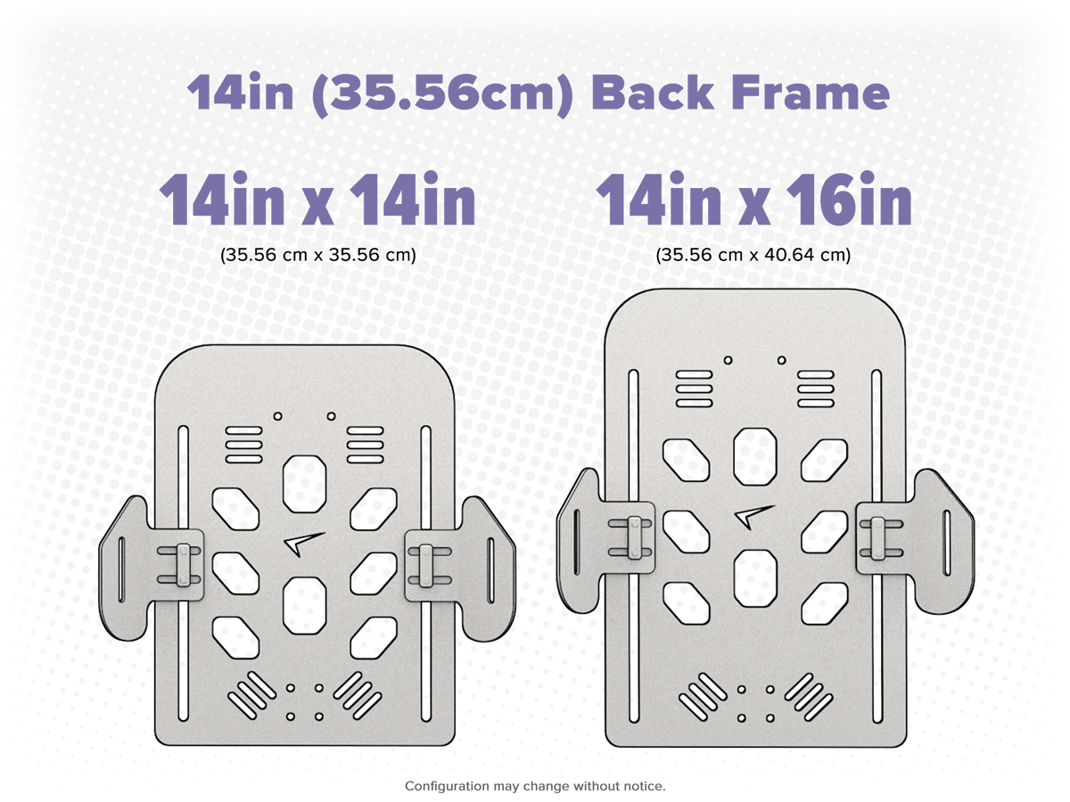 14in Frame Options