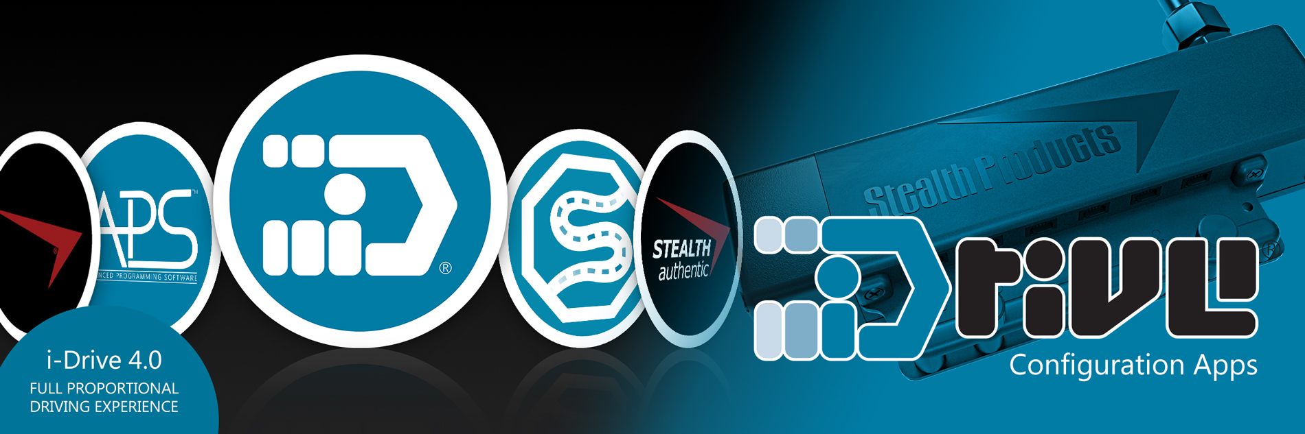i-Drive Configuration Software for Android, iOS and Windows